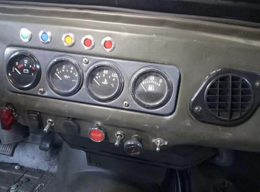 УАЗ 469 приборная