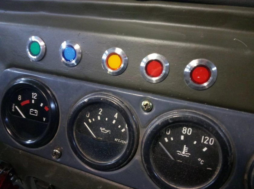 УАЗ 469 приборная