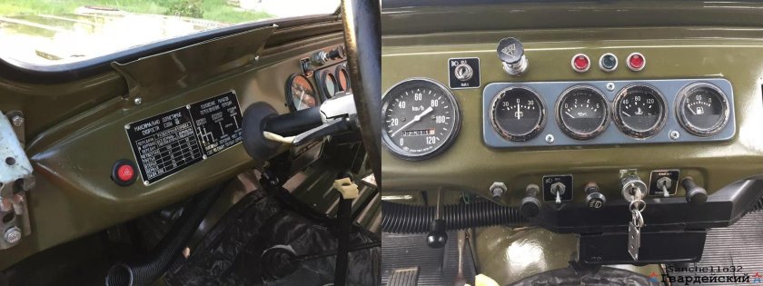 Приборная панель УАЗ 31514