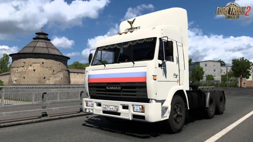 Камаз 54115 из сериала дальнобойщики