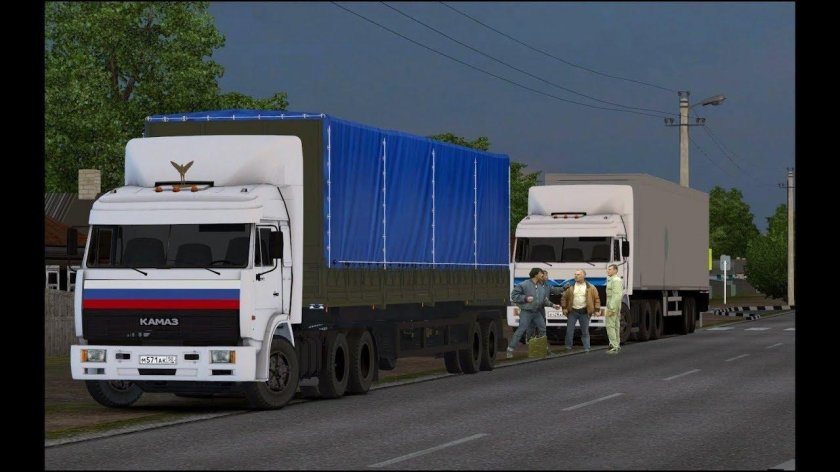 Камаз 54115 из дальнобойщиков