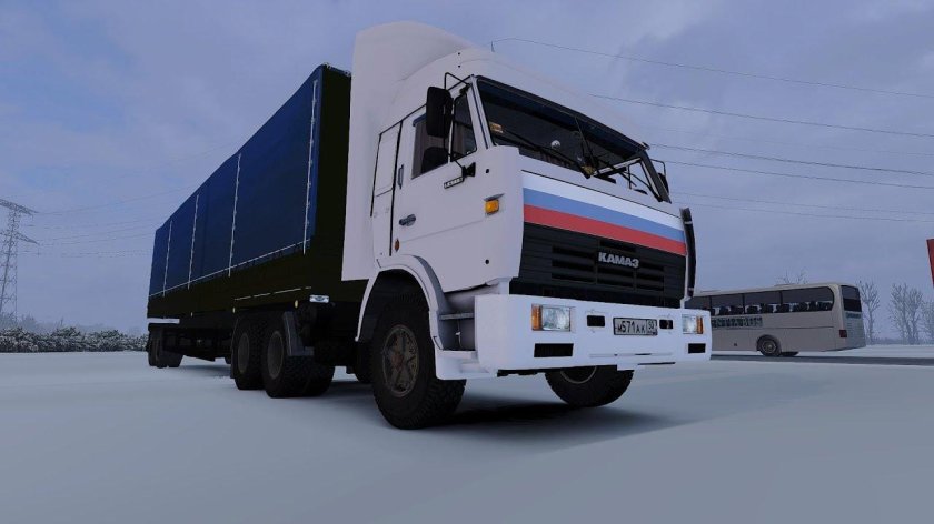 Грузовик КАМАЗ 54115