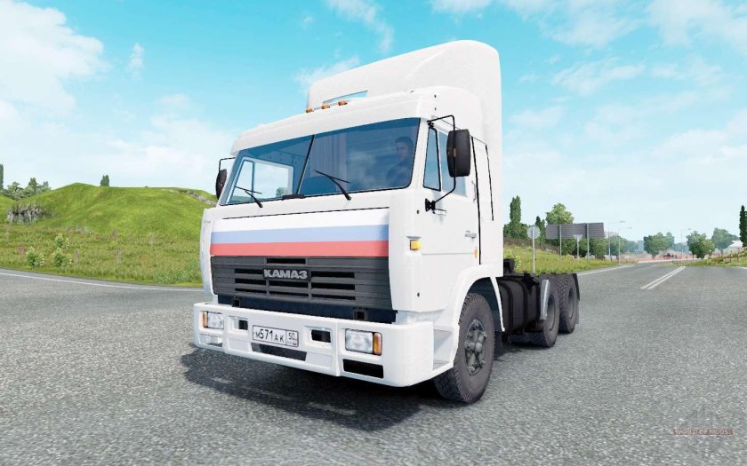 Камаз 54115 из сериала дальнобойщики