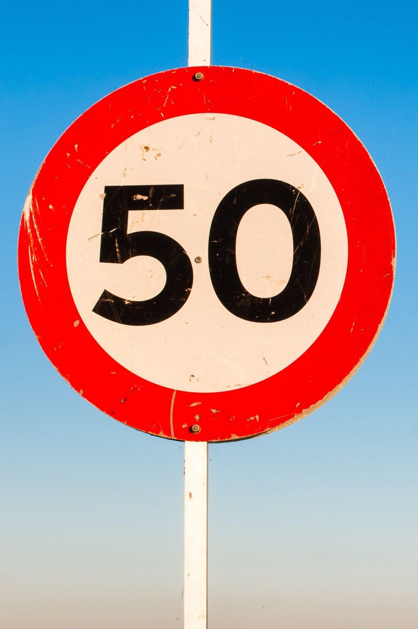 Дорожные знаки с цифрами