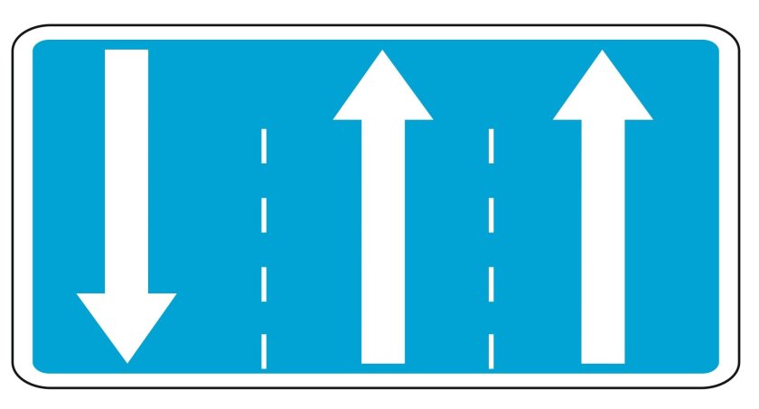 5.15.7 Направление движения по полосам