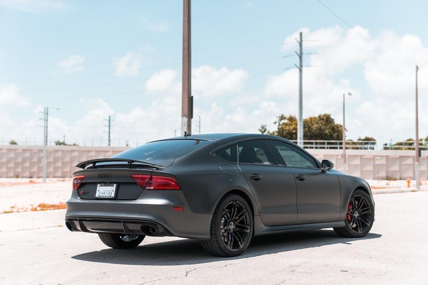 Audi rs7 Black Matte