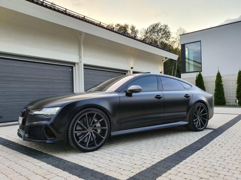 Audi rs7 Black Matte