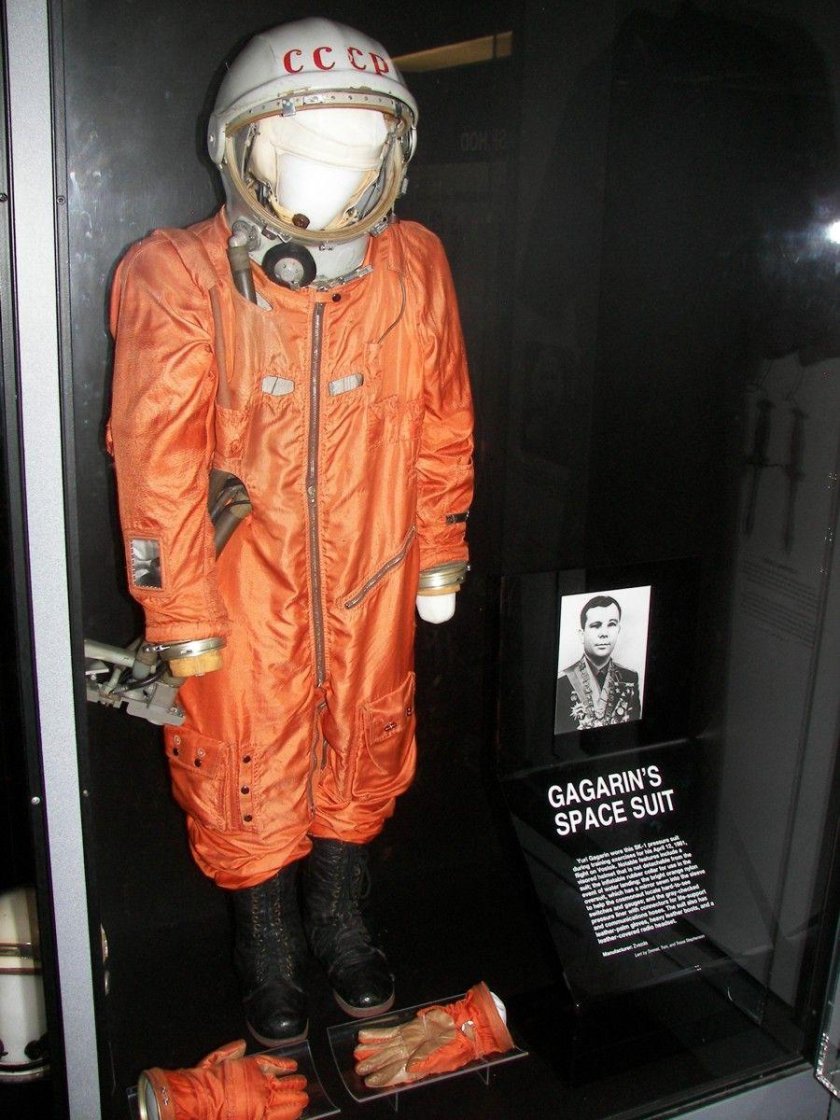 Гагарина в скафандре СК-1