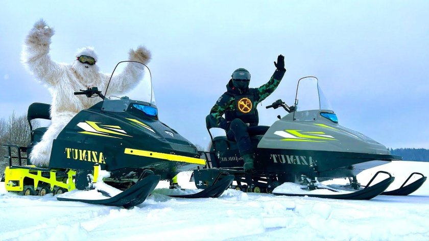 Снегоход Бурлак Азимут 24 л.с