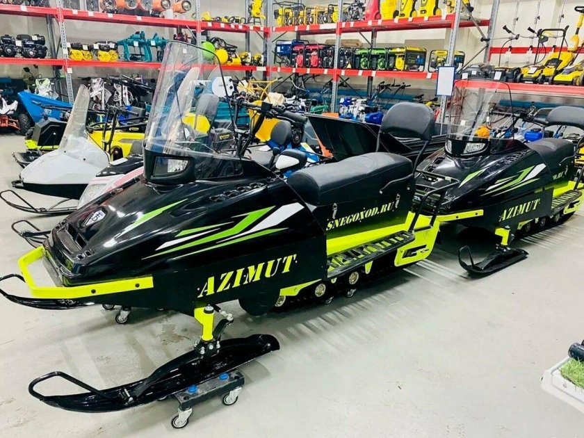 Миниснегоход бурлак азимут 20