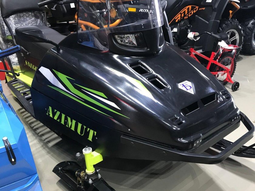 Миниснегоход бурлак азимут 20