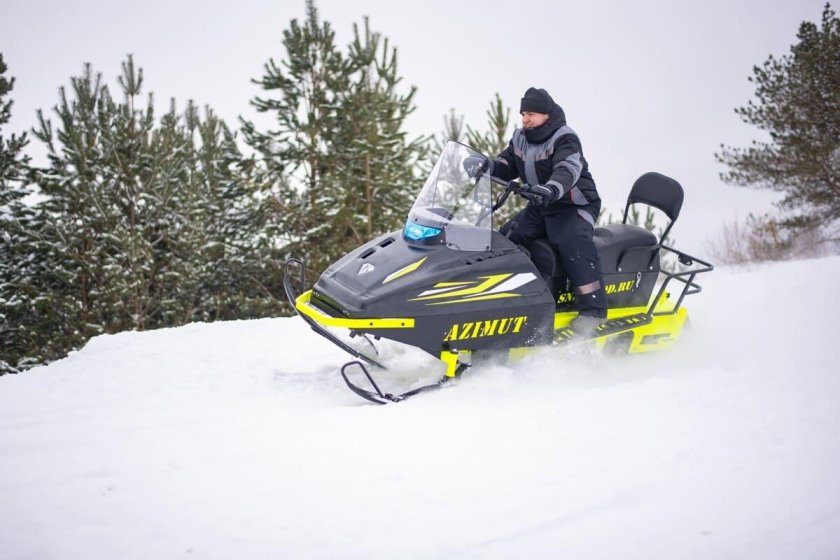 Миниснегоход Бурлак Азимут 20