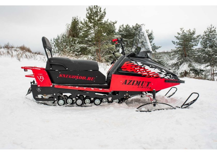 Снегоход бурлак azimut