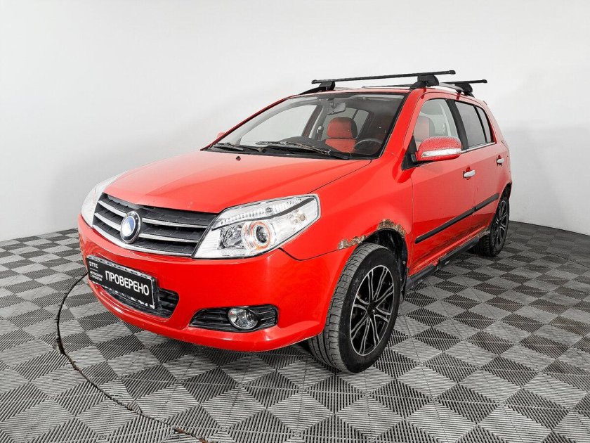 Geely красный