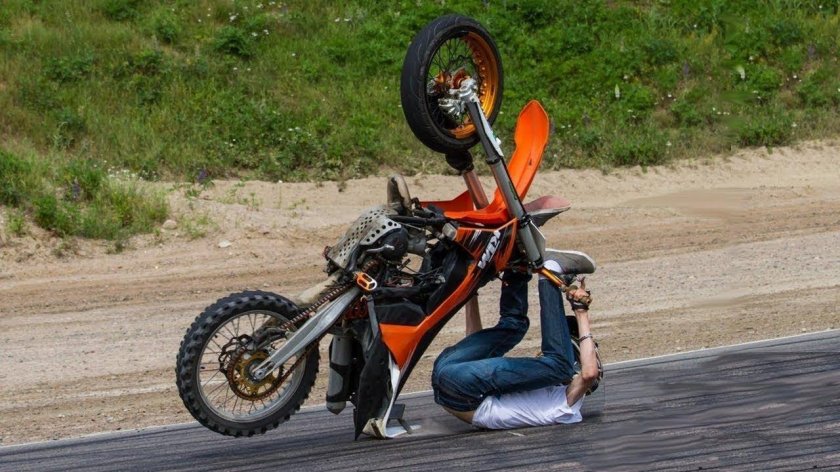 Питбайк КТМ стант