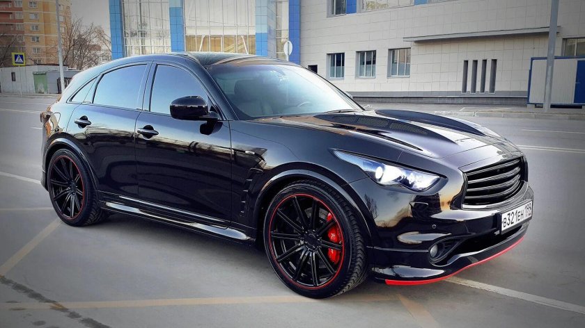 Инфинити в обвесе