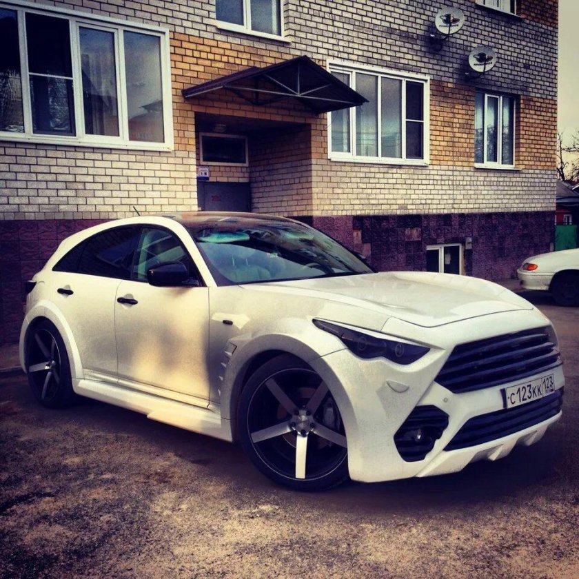 Infiniti fx37 обвес