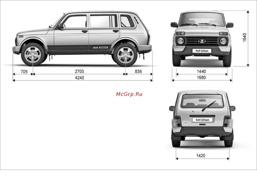 Колесная база нива 2131