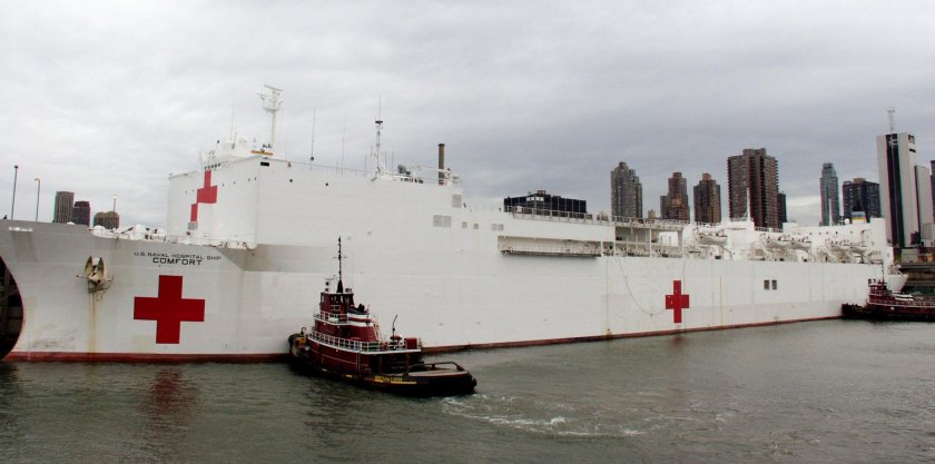 Госпитальное судно Обь