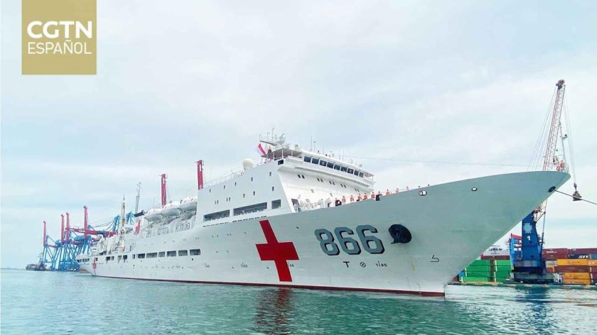 Госпитальное судно «Ковчег мира»в 3д