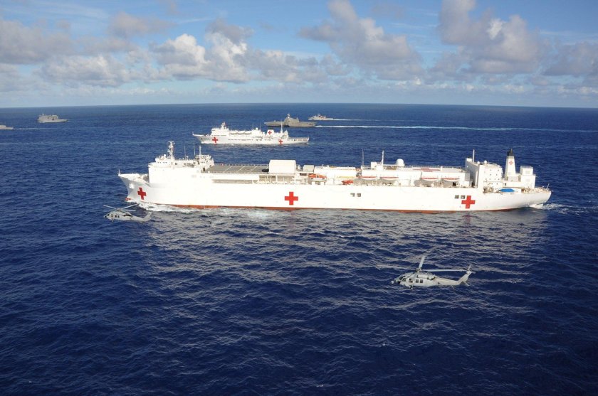 Судно Черноморского флота госпиталь