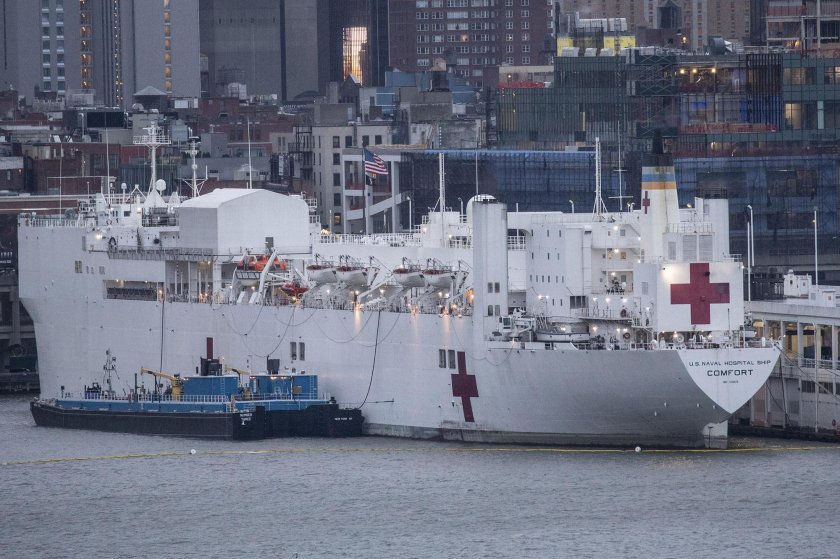 Госпитальное судно USNS Comfort