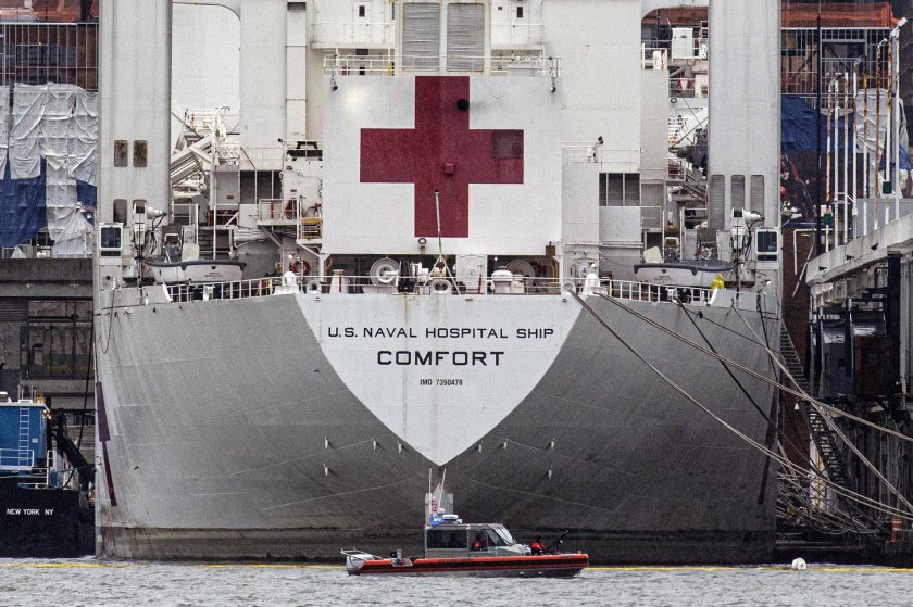 Госпитальное судно USNS Comfort