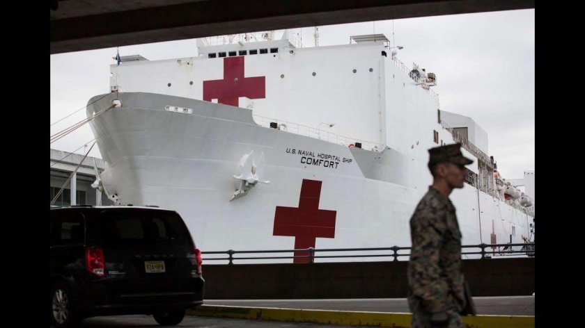 Монголия госпитальное судно