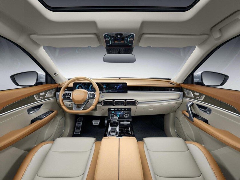 Jetour x 70 plus салон