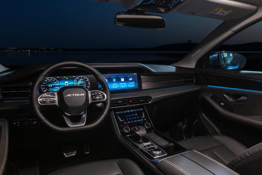 Jetour x90 Plus салон