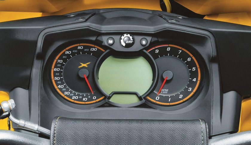 BRP Outlander 1000 приборная