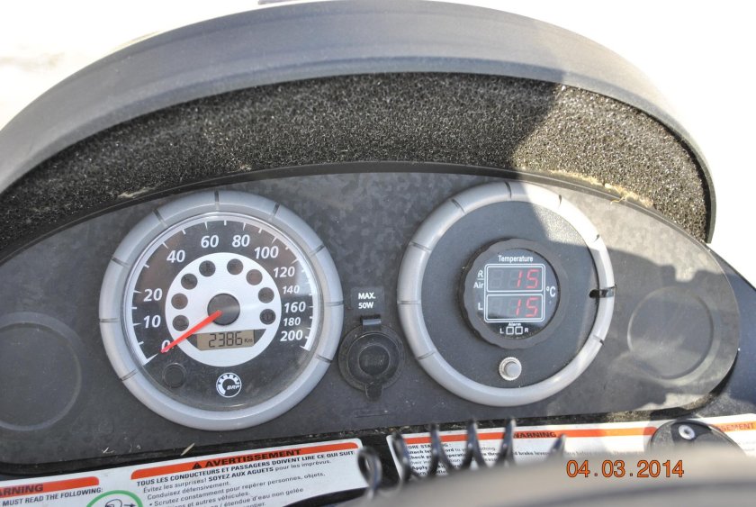 Приборная панель Skandic 2006