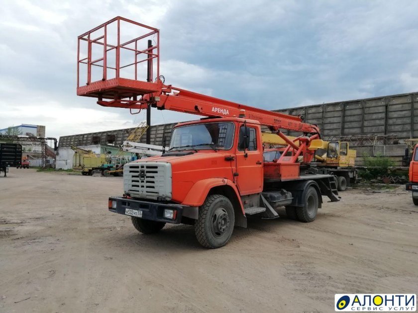 Автовышка ЗИЛ АПТ 22