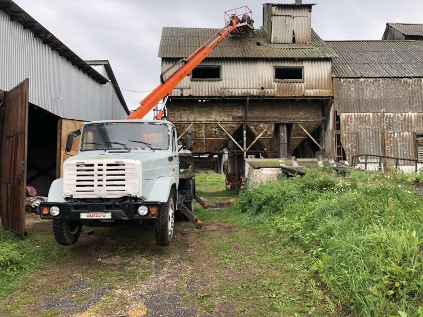Автовышка зил