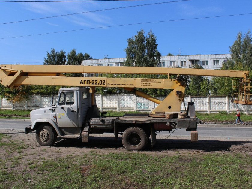 ЗИЛ 431412 автовышка