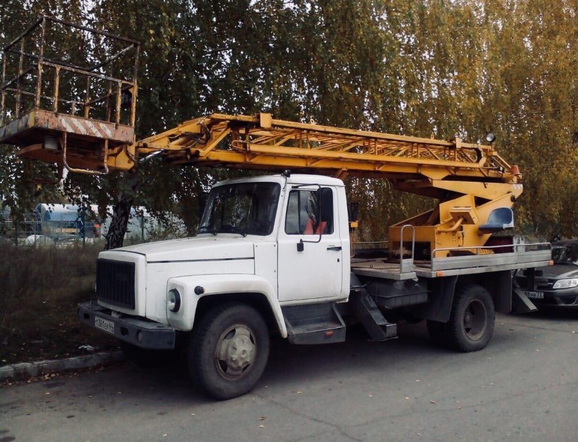 Автовышка ГАЗ 3309 т17