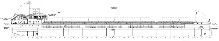 Схема судна RSD 59