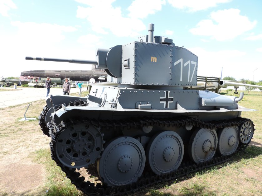 Чешский танк т-38