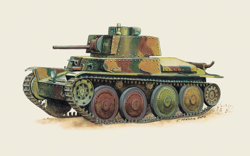 Чешский танк Прага