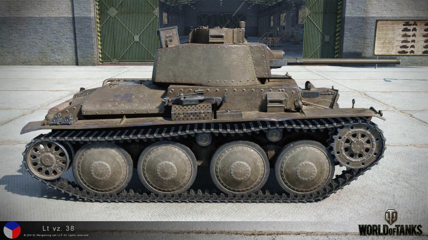Чешский танк 38 t