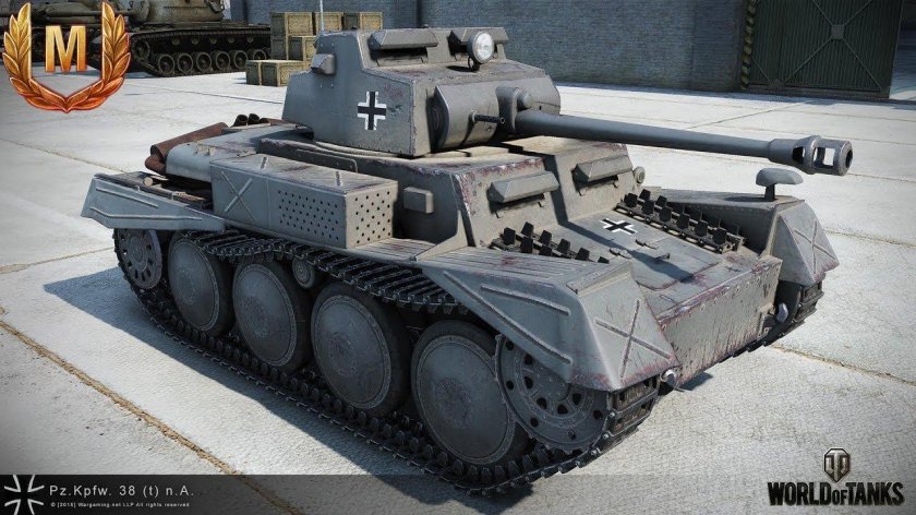Танк PZ 38t na