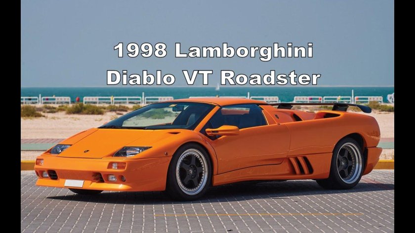 Lamborghini Diablo VT Roadster 1999