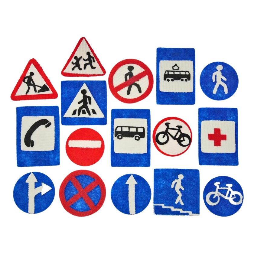 Игра lip1036 "дорожные знаки" (без полотна) ковролин