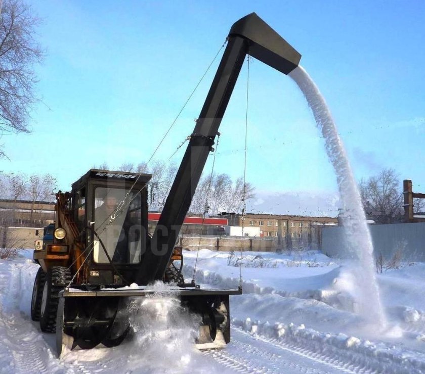 Снегопогрузчик роторный