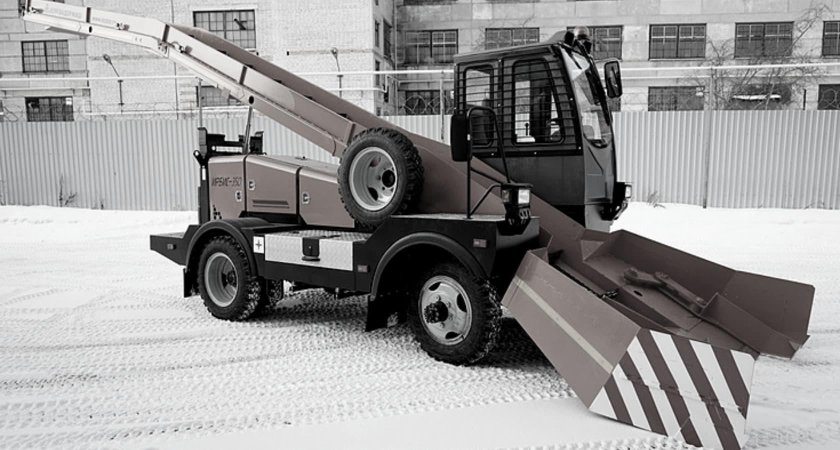 Снегопогрузчик лаповый Ирбис-350