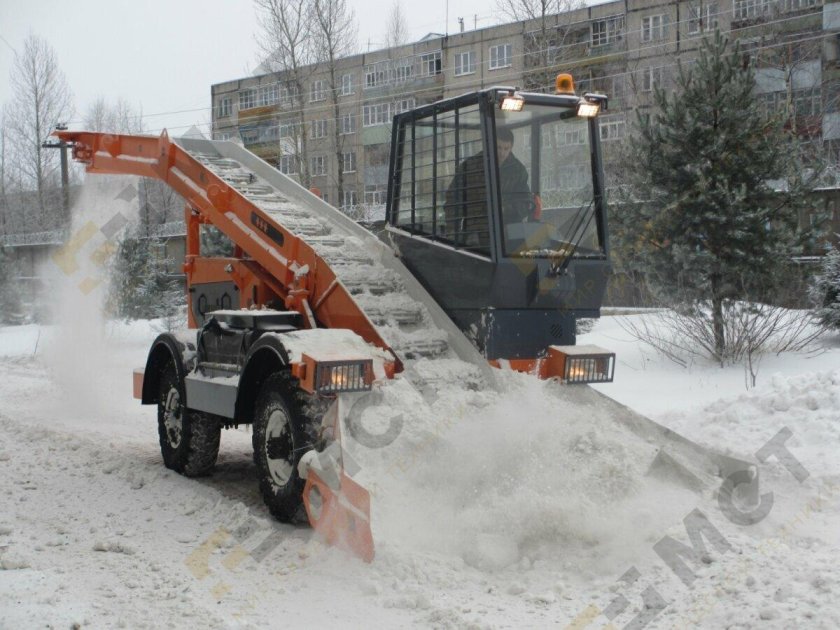 Дм-09 снегопогрузчик