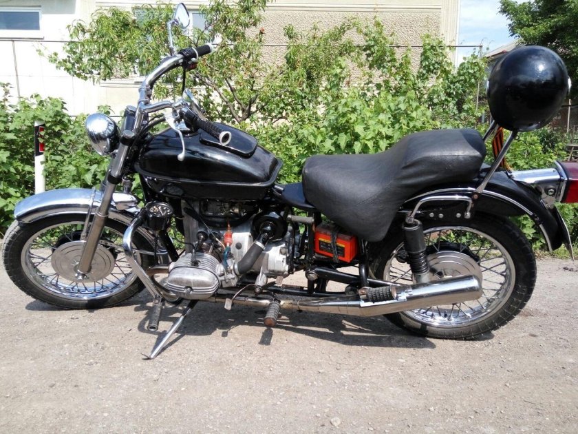 Урал Соло с кофрами