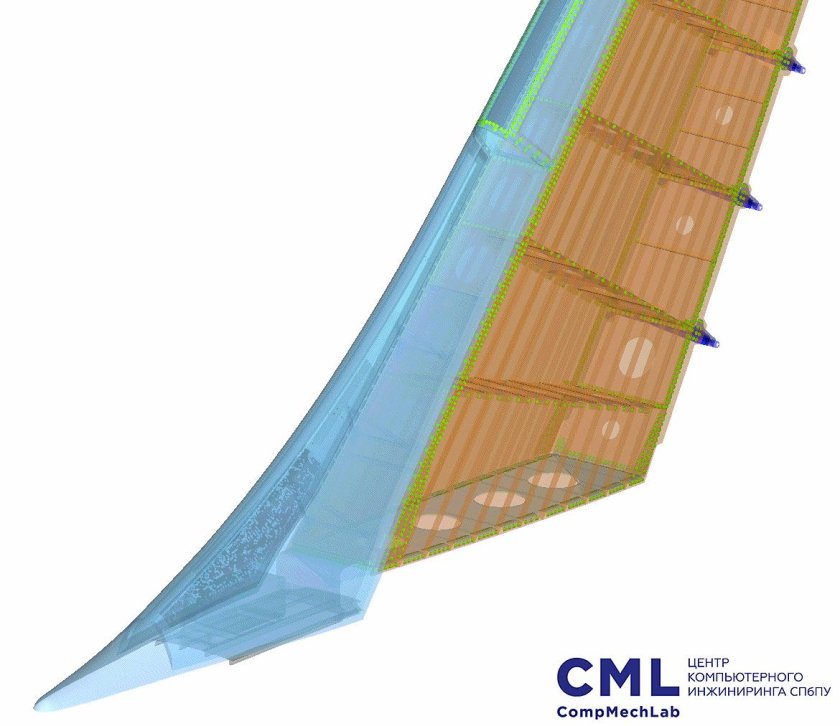 Композитное крыло для МС-21