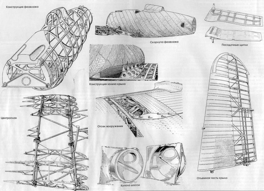 Моноблочная схема фюзеляжа