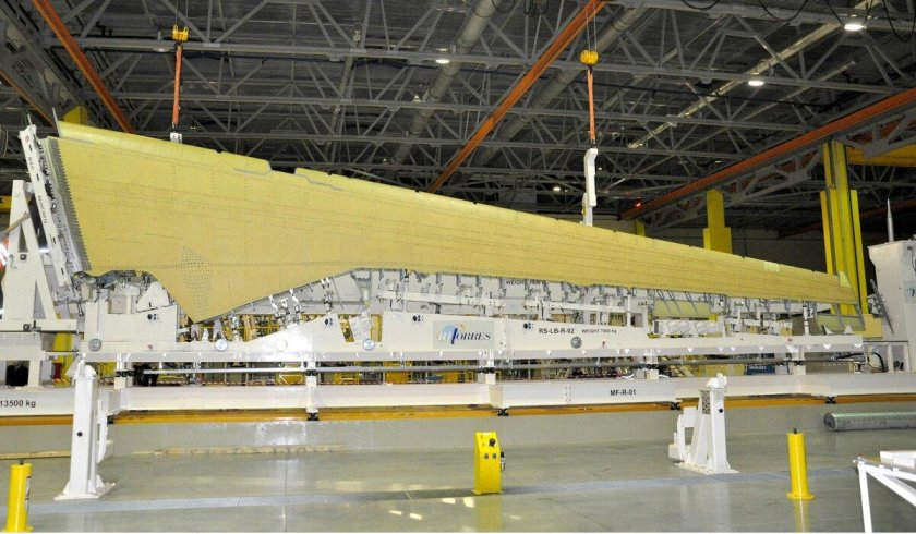 Черное крыло МС-21 АЭРОКОМПОЗИТ